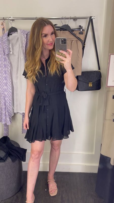 Been loving all the spring outfits at Dynamite lately! Just picked up this little black dress. Also tagging my Louis Vuitton Pochette Métis and easy wearing Steve Madden jelly sandals.

#LTKstyletip #LTKworkwear #LTKSeasonal