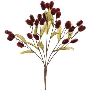 17" Burgundy Thistle Bush by Ashland® | Michaels | Michaels Stores