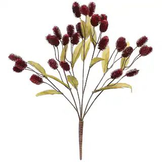 17" Burgundy Thistle Bush by Ashland® | Michaels | Michaels Stores