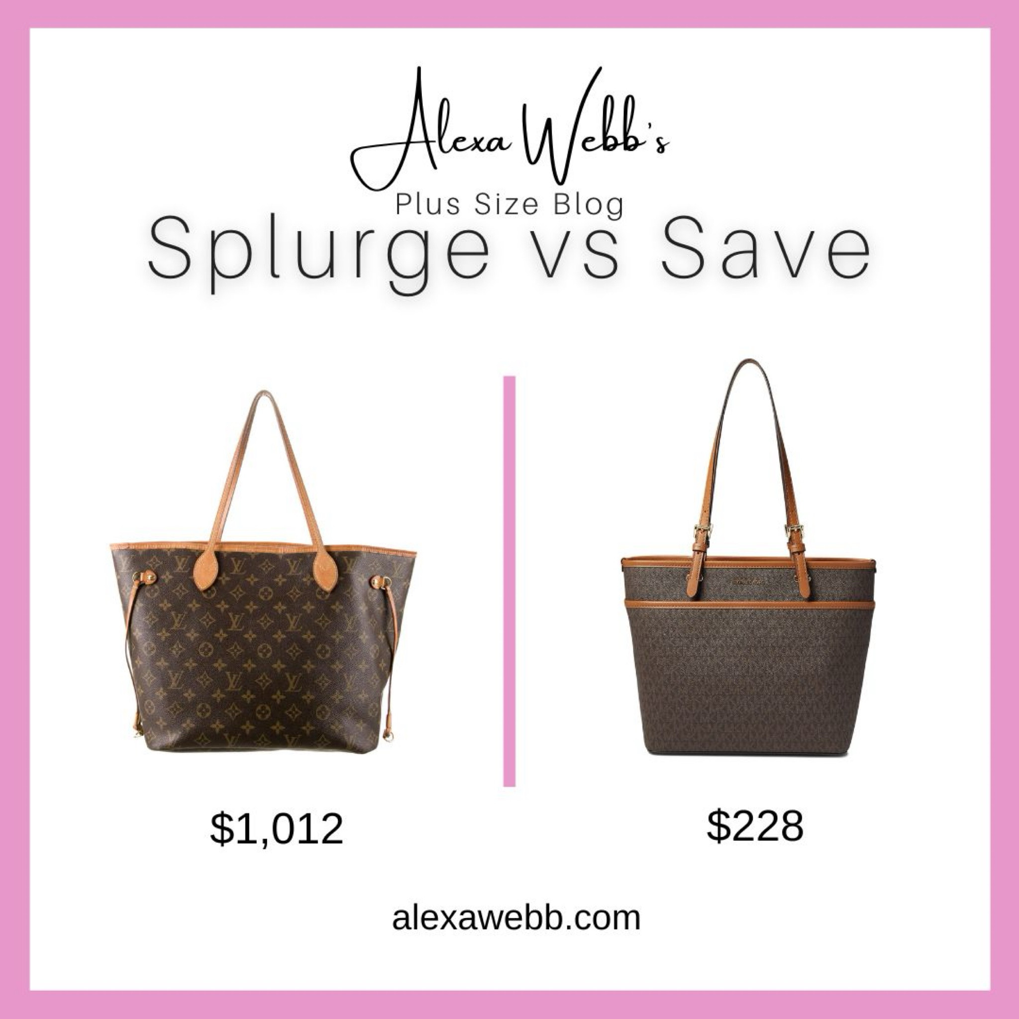 Splurge Vs Save by Alexa Webb #plussize

#LTKover40 #LTKstyletip #LTKplussize