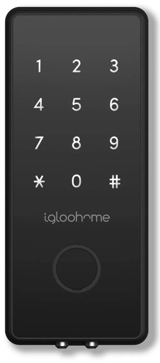 Igloohome Smart Electronic Bluetooth Deadbolt 2S Metal Grey | Walmart (US)