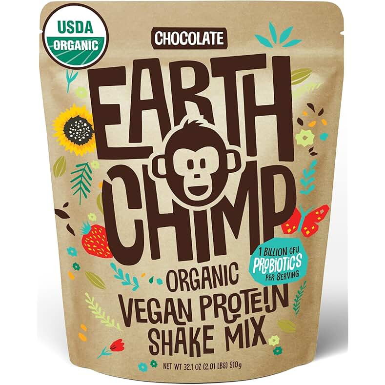 Earth Chimp Chocolate protein Powder | Amazon (US)