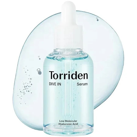 Torriden DIVE-IN Low-Molecular Hyaluronic Acid Serum 1.69 fl oz | Fragrance-free Face Serum for Dry Dehydrated Oily Skin | Vegan Clean Cruelty-Free Korean Skin Care | Walmart (US)