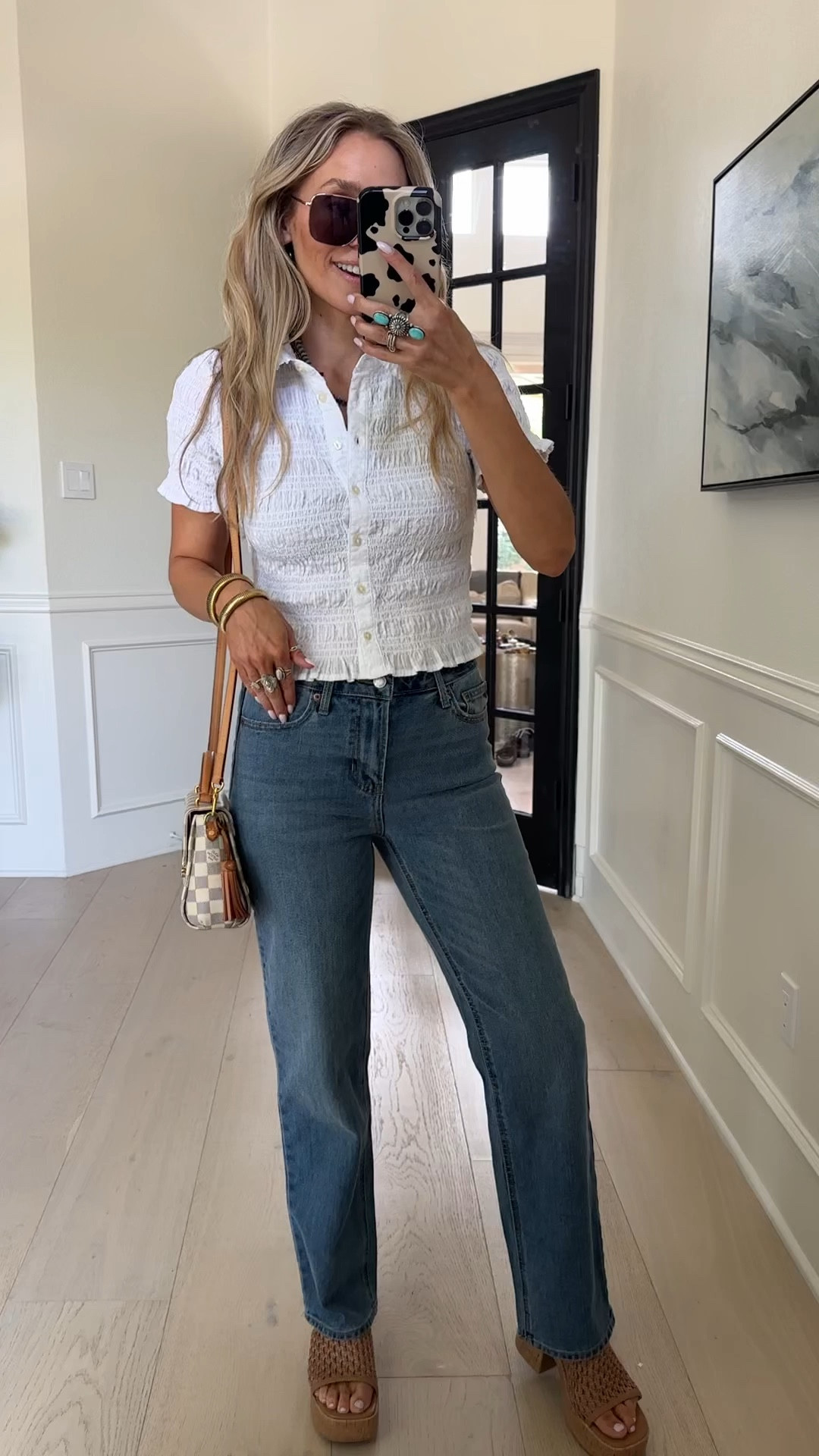 🤍 This whole look reminds me of Madewell 🤍✨ Wearing my tts in top & bottoms 

#LTKootd #LTKdayinmylife #LTKgrwm