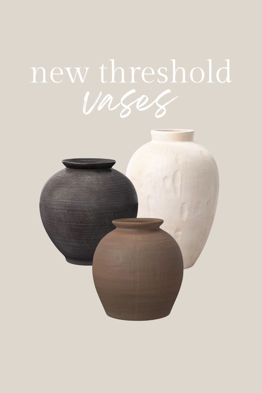 Beautiful new vases at Target! High end look for less. 

#LTKHome #LTKFindsUnder50