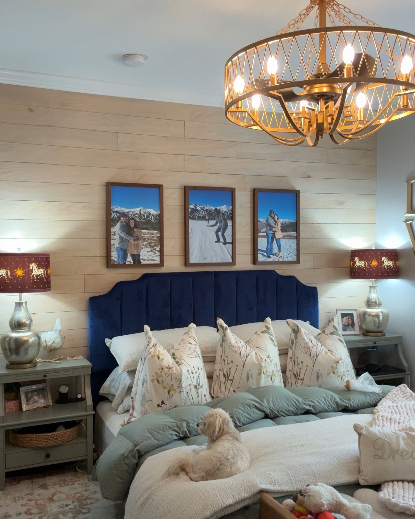 Anyone ever try to buy something new and it leads into more work than you thought? 🤪🤣🤣🤣

Changing my bed made me no longer want this shiplap wall (tbh I had been tired of it for a while).  Once the bed was in place, I knew it needed to go. After removal, puttying about a million nail holes, and painting, now I just need to figure out what wall decor I should add. 

#LTKHome #LTKvlog #LTKdayinmylife