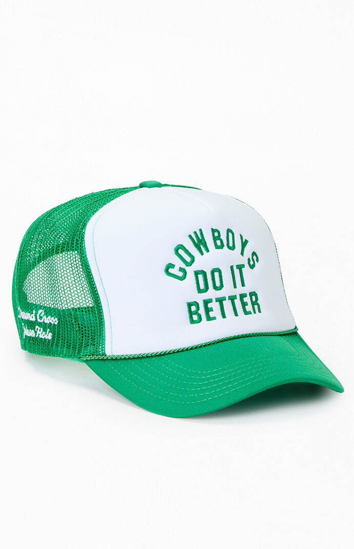 Diamond Cross Ranch Green Cowboys Do It Better Trucker Hat | PacSun