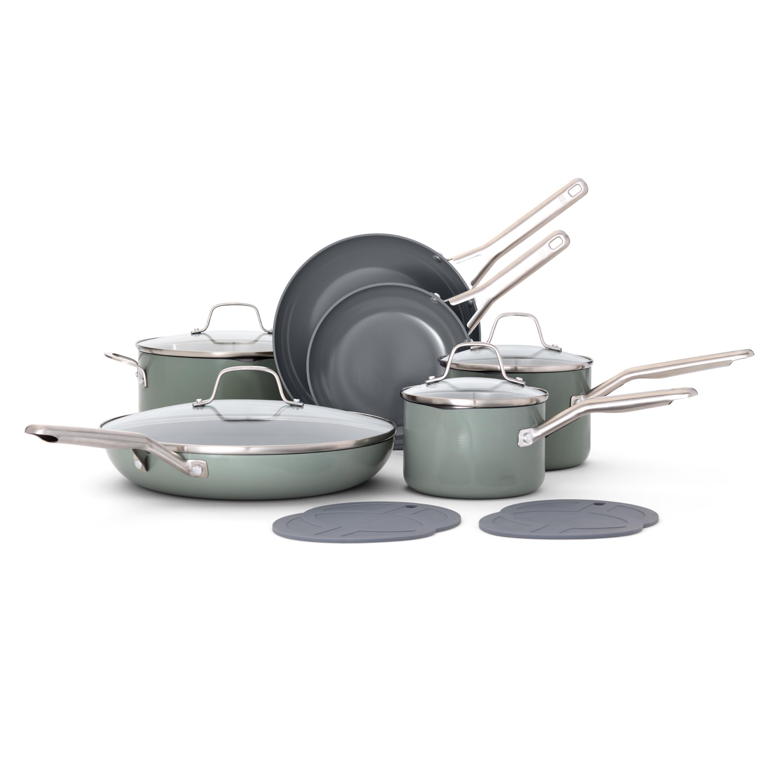 Calphalon® Ceramic Nonstick 12-pc. Cookware Set | Amazon (US)