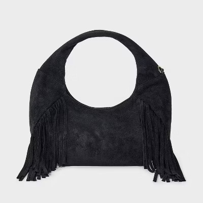 Soft Fringe Crescent Handbag - Universal Thread™ | Target