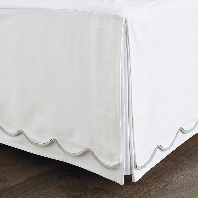 Emma Scalloped Bedskirt | Ballard Designs, Inc.