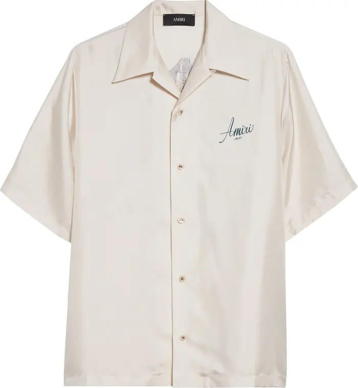 Hotel Silk Bowling Shirt | Nordstrom