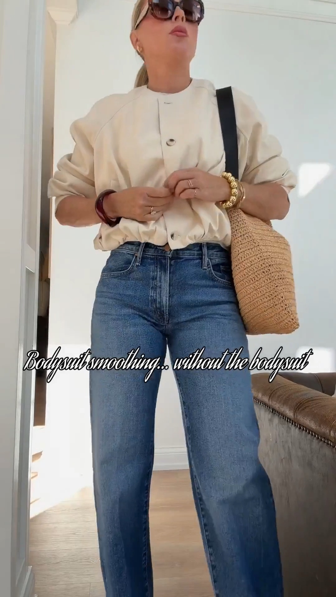 Bodysuit smoothing… without the bodysuit! 🤍Double layered (not see-through), crazy stretch, and SO flattering. Lots of colors & they are the BEST!✨🔥

layering tee. amazon fashion. wardrobe essential. capsule pieces. #LTKspring 

#LTKSeasonal #LTKootd