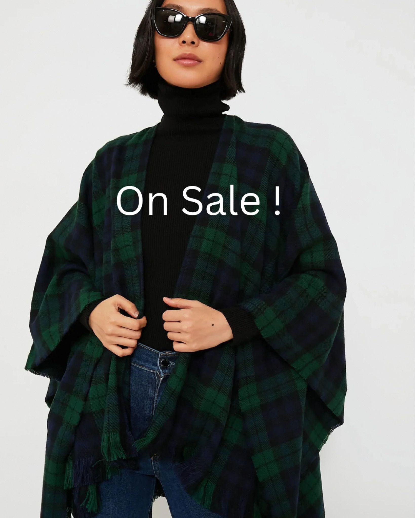 If you like @tuckernuck stuff, you will love ❤️ that the blackwatch plaid poncho is now ON SALE. (They also have a cream tartan one on sale as well). Here's the link to my blog post that shows you five ways to wear black watch plaid: https://drjuliesfunlife.com/black-watch-plaid-outfits-for-winter/.
Here are all the links to lots of black watch plaid items: https://liketk.it/50Zsi.
#ltkover50 #ltkshoecrush #styletips #grwm #classicandchic #jcrewfactory 

#LTKFindsUnder100 #LTKOver40 #LTKSaleAlert