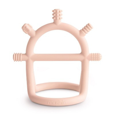 No-Drop Sensory Teether Blush One Size | Target