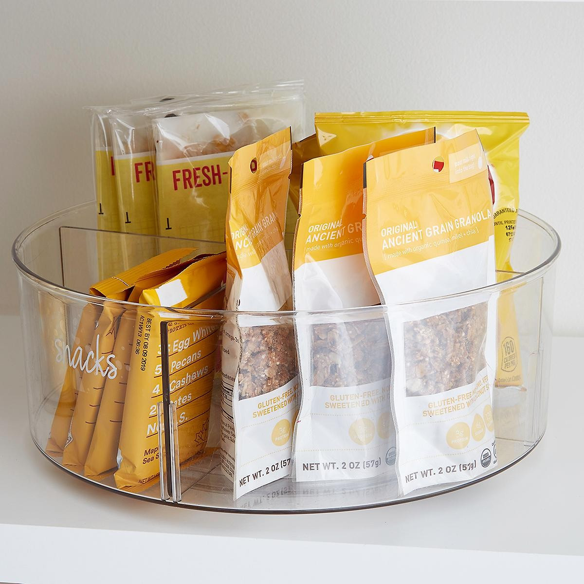 The Home Edit Divided Lazy Susan | The Container Store