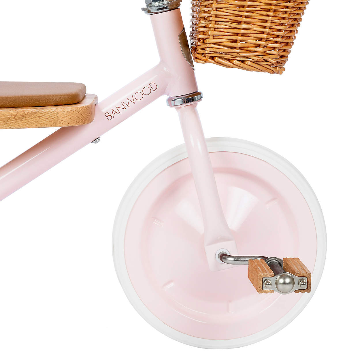 Banwood Soft Pink Toddler Trike + Reviews | Crate & Kids | Crate & Barrel
