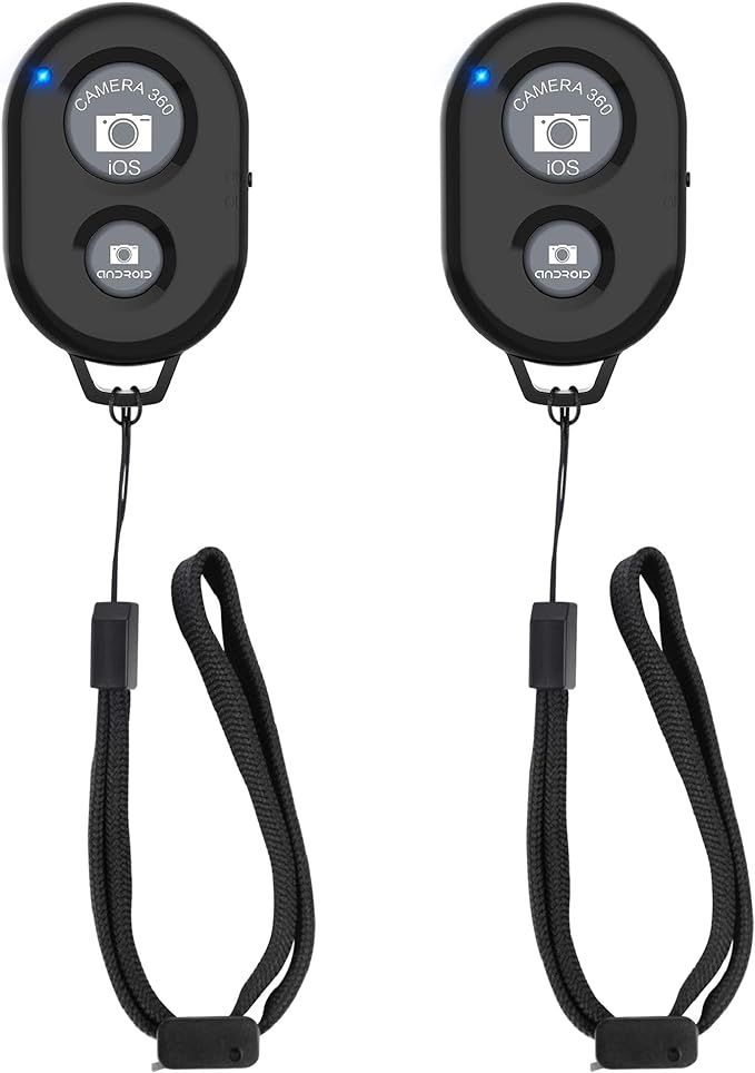 Bluetooth Camera Remote Shutter for Smartphones (2 Pack), zttopo Wireless Camera Remote Control C... | Amazon (US)