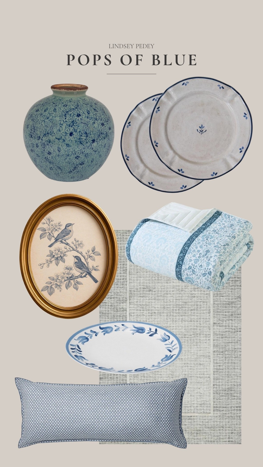 Blue home decor accents for summer!

#LTKSeasonal #LTKHome