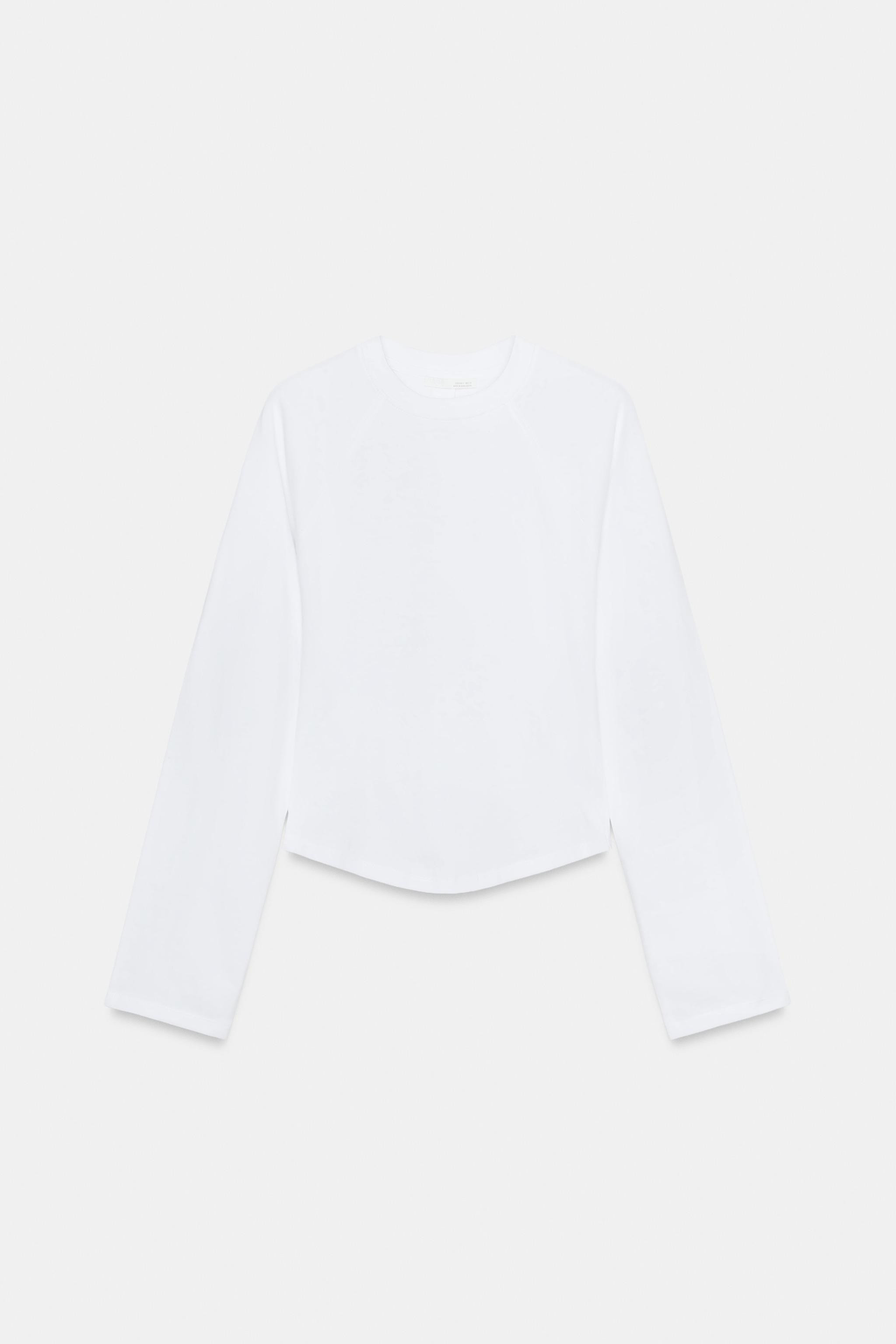 LONG SLEEVE RAGLAN T-SHIRT | Zara US