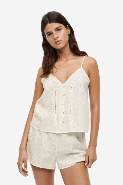 Pyjama aus Leinenmix | H&M (DE, AT, CH, NL, FI)