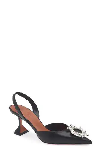 (3)3Begum Mesh Pointed Toe Slingback Pump (Women)Amina MuaddiWomen | Nordstrom