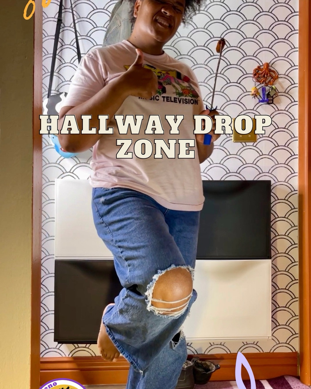 I went from basic briars and batten to a nice functional drop zone. I added shoe storage, hooks and a nice rug!

#LTKHome #LTKGiftGuide #LTKHoliday