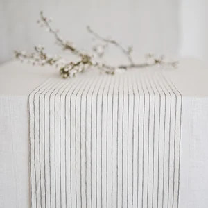 Charcoal Linen Table Runner Softened Linen Table Runner - Etsy Canada | Etsy (CAD)