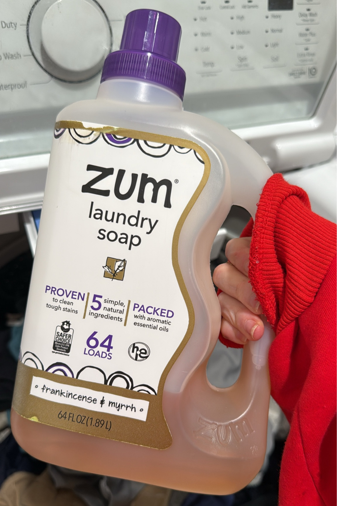 clean non toxic laundry detergent 