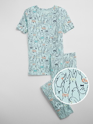 Kids 100% Organic Cotton Easter PJ Set | Gap Factory