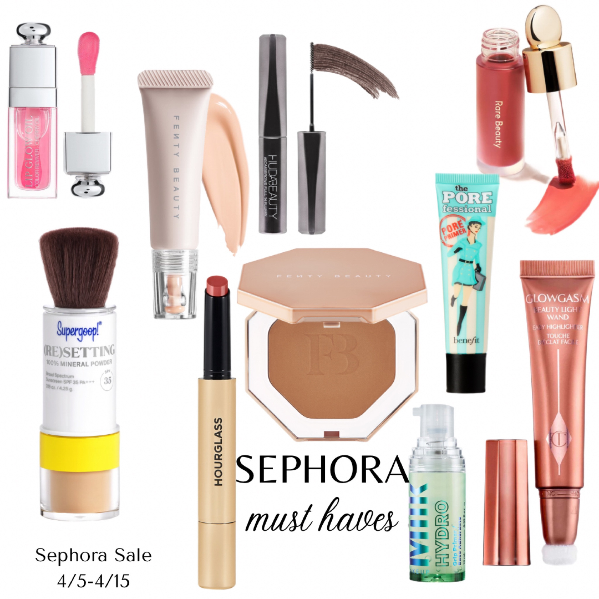 The Sephora sale is coming! Snag some of the best products at a discounted price 4/5-4/15! 
These are just a few of my favorites from skin primer to tinted powdered sunscreen to lip oil to liquid blush I’ve got you covered! 

#LTKbeauty #LTKsalealert #LTKxSephora