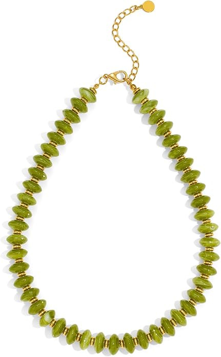 Statement Necklace,Cute Trendy Handmade Jewelry for Women,Chunky Beaded Necklace,Resin Beads Chok... | Amazon (US)