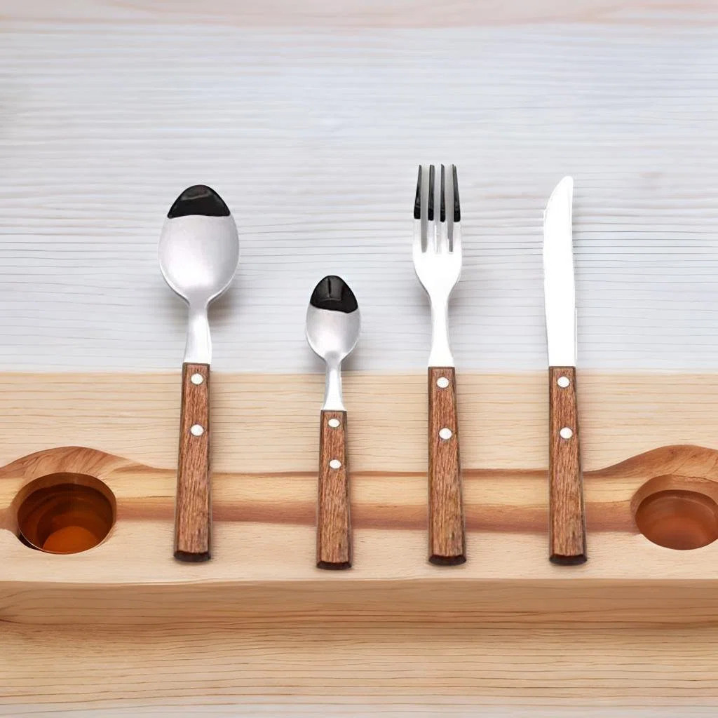 Millwood Pines Saranap Stainless Steel Flatware Set - Service for 4 | Wayfair North America