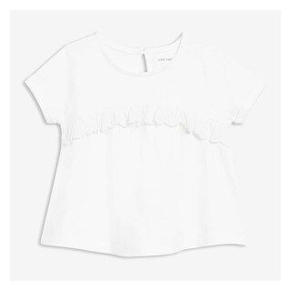 Baby Girls' Eyelet Trim Tee | Joe Fresh (North America)