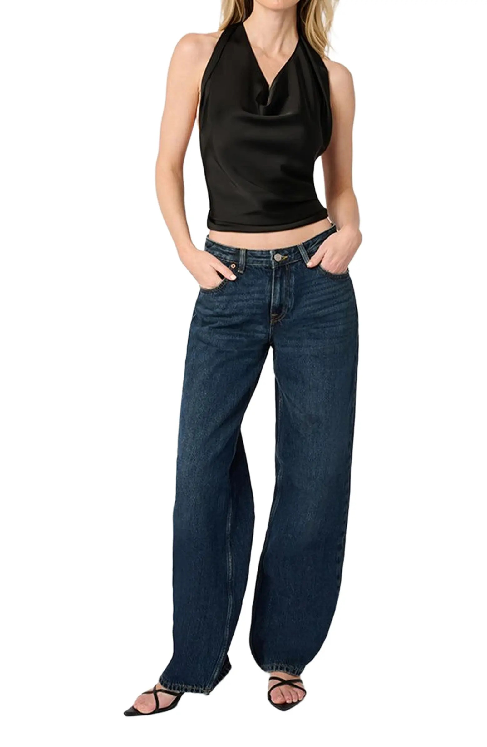 Halter Cowl Neck Top | Nordstrom