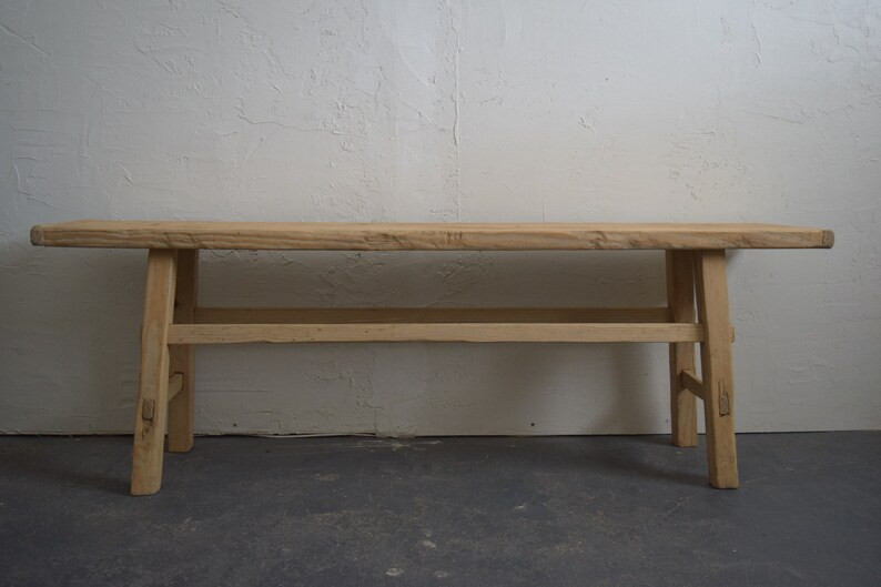 Antique Style Wooden Bench 60 Long - Etsy | Etsy (US)