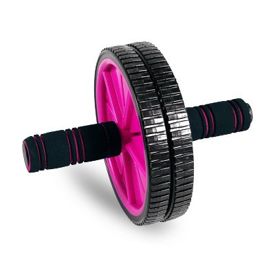 Tone Fitness Abdominal Trainer Toning Wheel - Pink/Black | Target