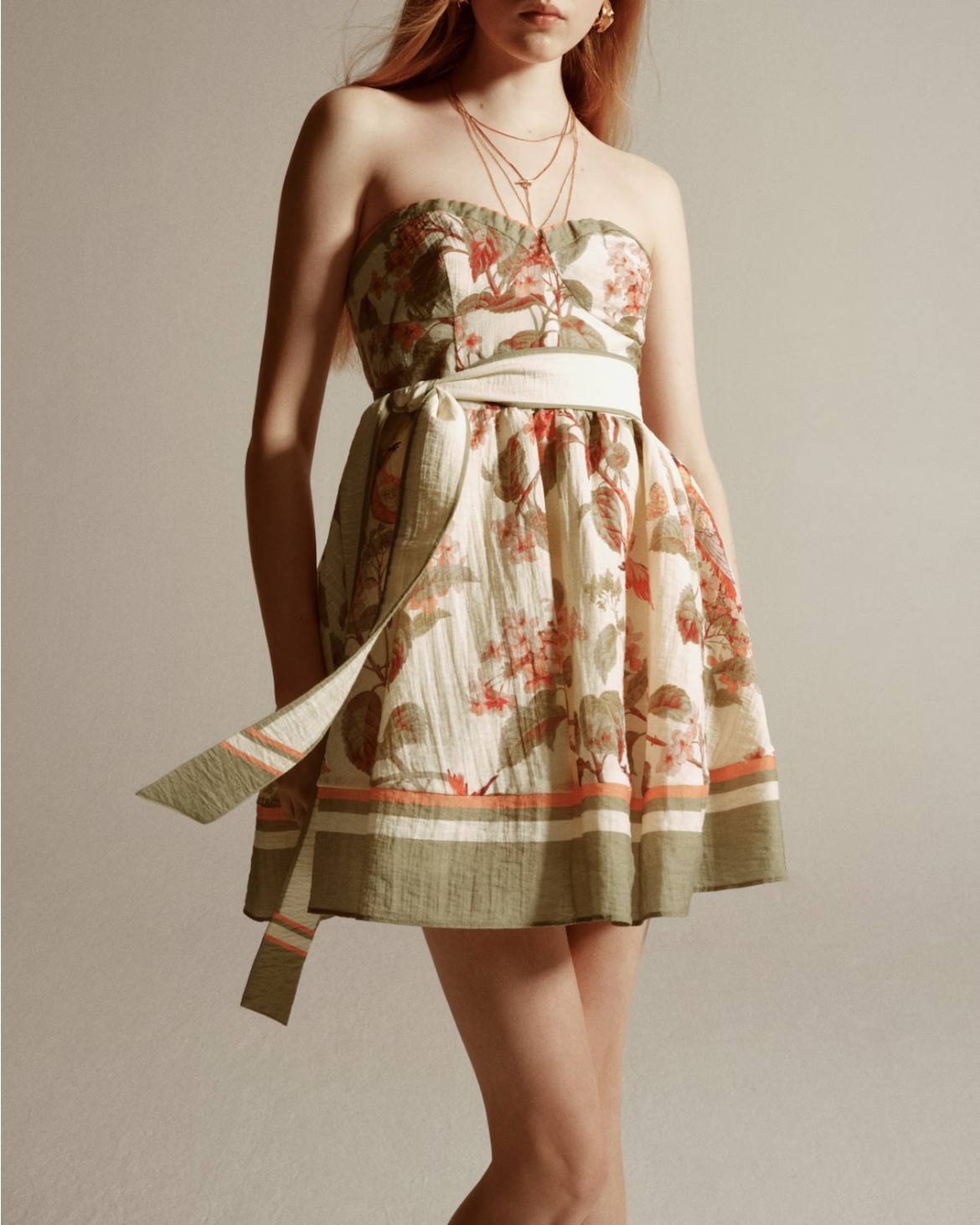 Tie belt strapless cocktail dress 

#LTKSeasonal