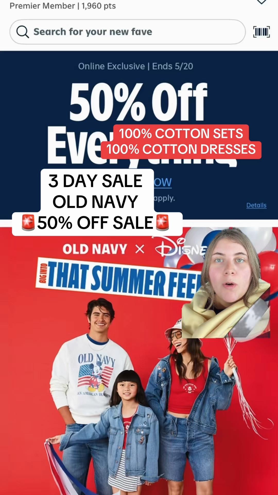50% OFF EVERYTHING 🚨 3 DAYS ONLY! Old Navy has some of the best cotton clothing for the plus size girlies and so many cute summer pieces! I have my favorites linked! Make sure you score before the sale ends on 5/20 ♥️

#LTKPlusSize #LTKSaleAlert #LTKSwim