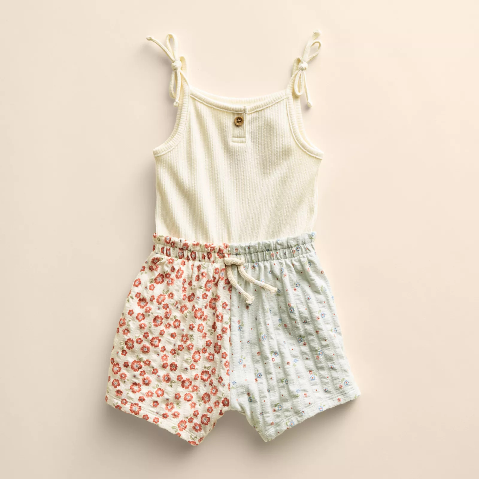Baby & Toddler Little Co. By Lauren Conrad Organic Henley Cami Romper | Kohl's