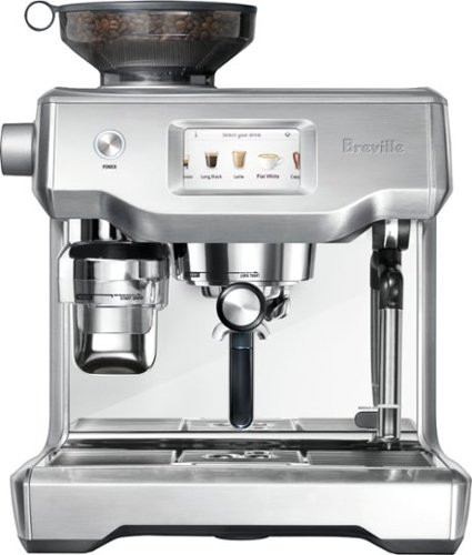 Breville - Oracle Touch Espresso Machine with 15 bars of pressure, Milk Frother and intergrated grin | Best Buy U.S.