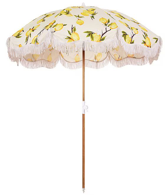 Holiday Beach Umbrella - Vintage Lemon | Dillard's
