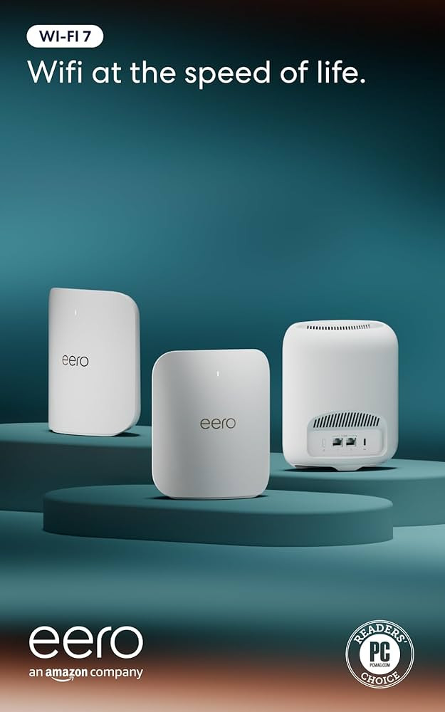 Amazon eero Pro 7 tri-band mesh Wi-Fi 7 router (newest model) - Supports internet plans up to 5 G... | Amazon (US)