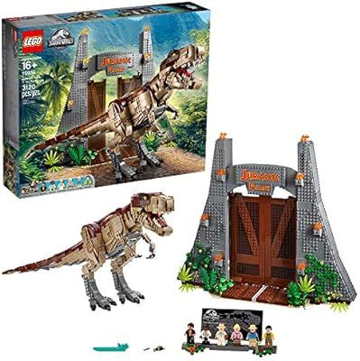 LEGO Jurassic World Jurassic Park: T. rex Rampage 75936 Building Kit, New 2020 (3120 Pieces) | Amazon (US)