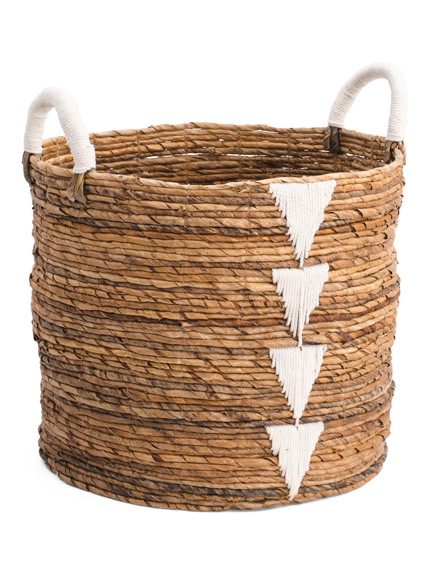 Large Banana Basket With Arrow Motif | TJ Maxx