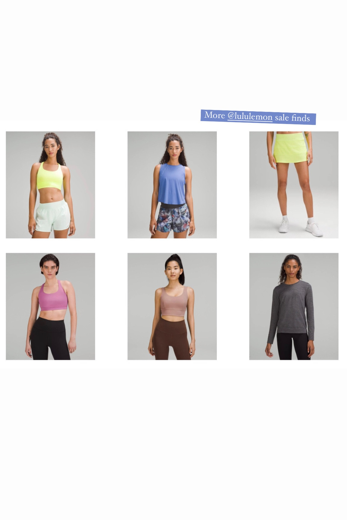 Lululemon sale finds 