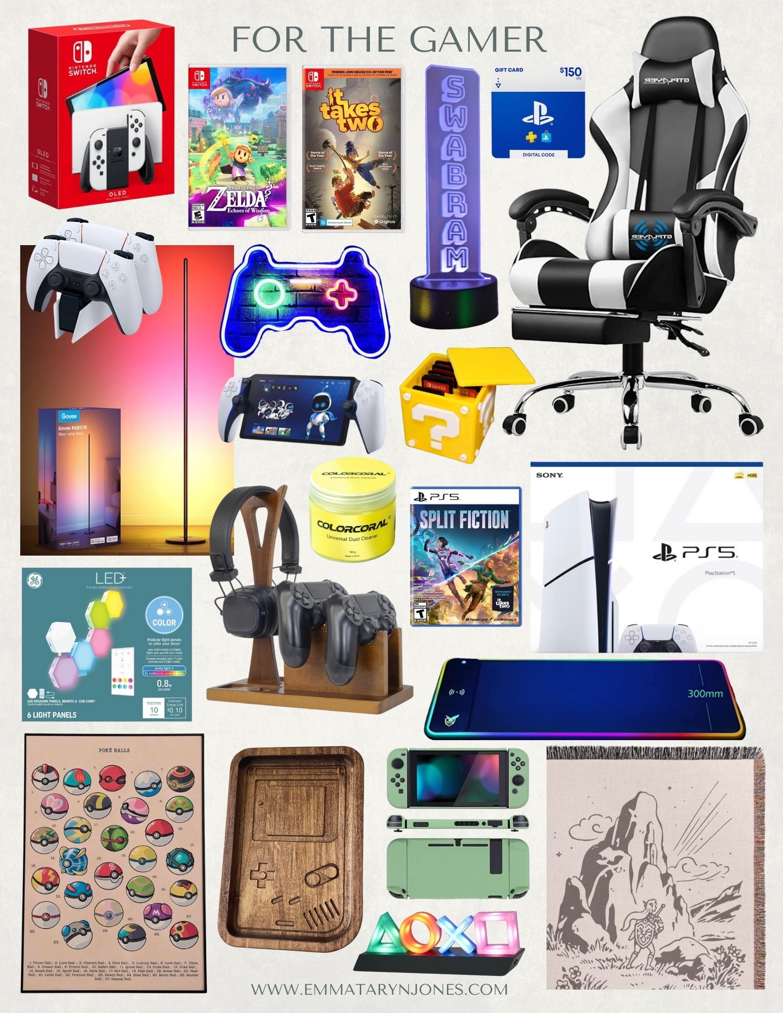 Level Up Your Holiday with the Ultimate Christmas Gift Guide for Gamers Find the perfect presents for the gamers in your life with our expertly curated Christmas Gift Guide. From consoles to accessories, we've got you covered. Don't miss out on these must-have items!

#LTKHoliday #LTKGiftGuide #LTKFindsUnder100