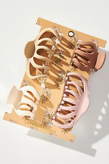 Set of Four Claw Clips | Anthropologie (US)