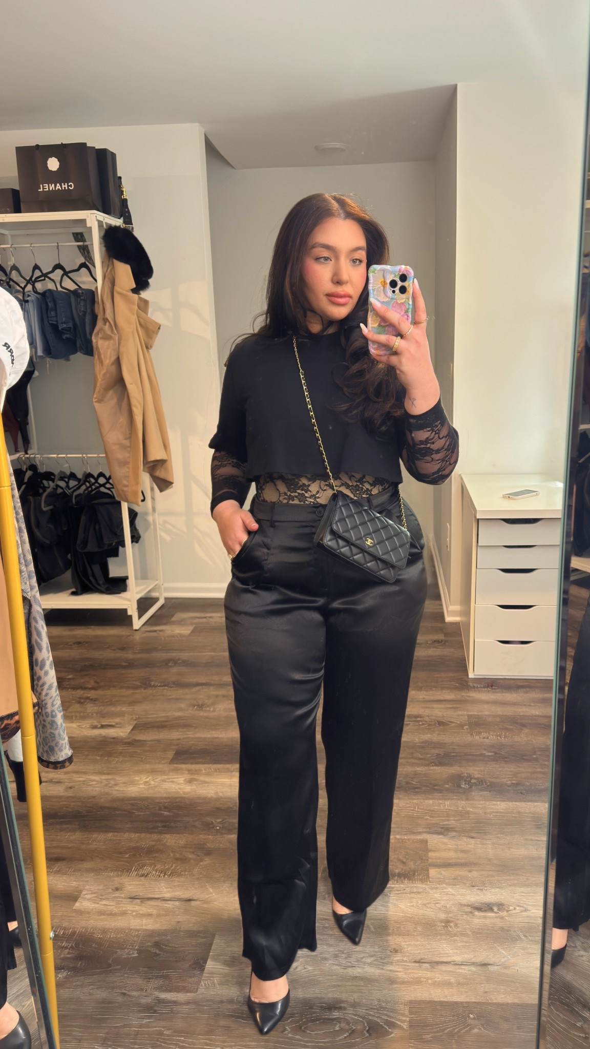 Be honest… is all black ever a bad idea? 🖤

#LTKootd #LTKgrwm #LTKBeauty