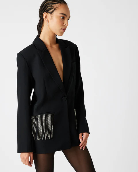 KENDRA BLAZER BLACK | Steve Madden (US)