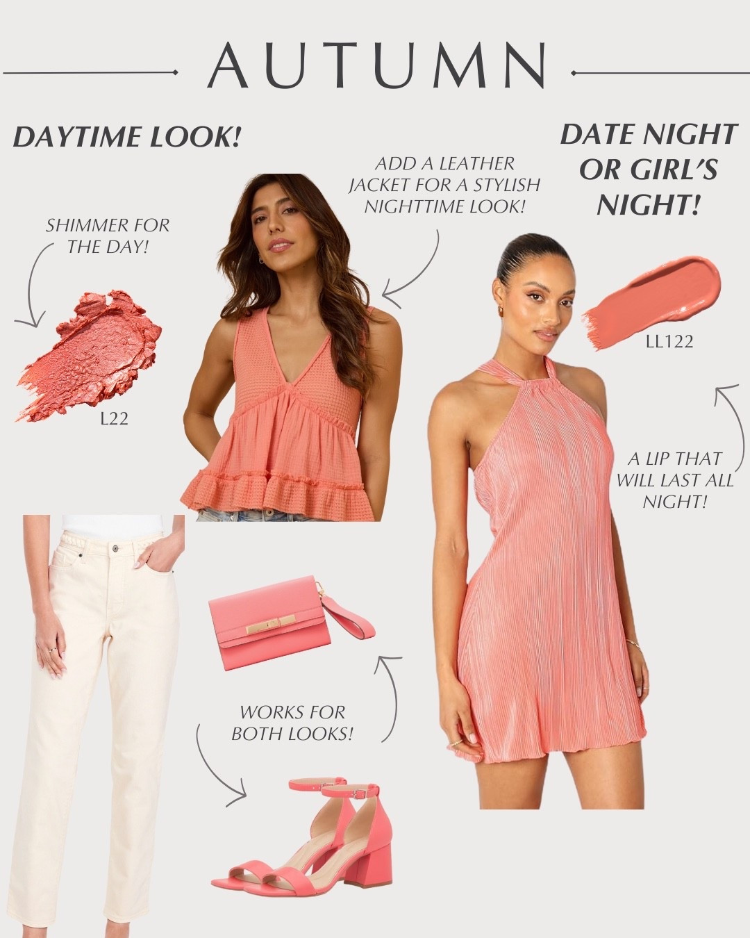 I do my absolute best to recommend products that match each color palette based on the online listings and images. BUT since I haven’t seen every item in person, I recommend double-checking products against your color palette and descriptor words before purchasing.

Remember — your  palette is your ultimate guide, and nothing beats seeing the color in real life!#LTKSummerEdit

#LTKSeasonal #LTKShoeCrush